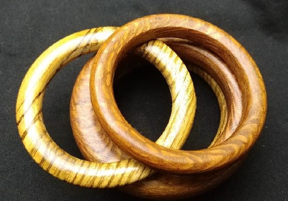 Wooden Bangle Bracelet
