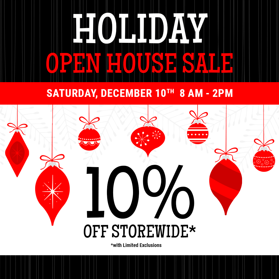 Holiday Open House Sale